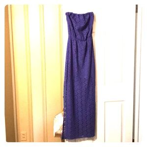 Lily Pulitzer Strapless Maxi Dress